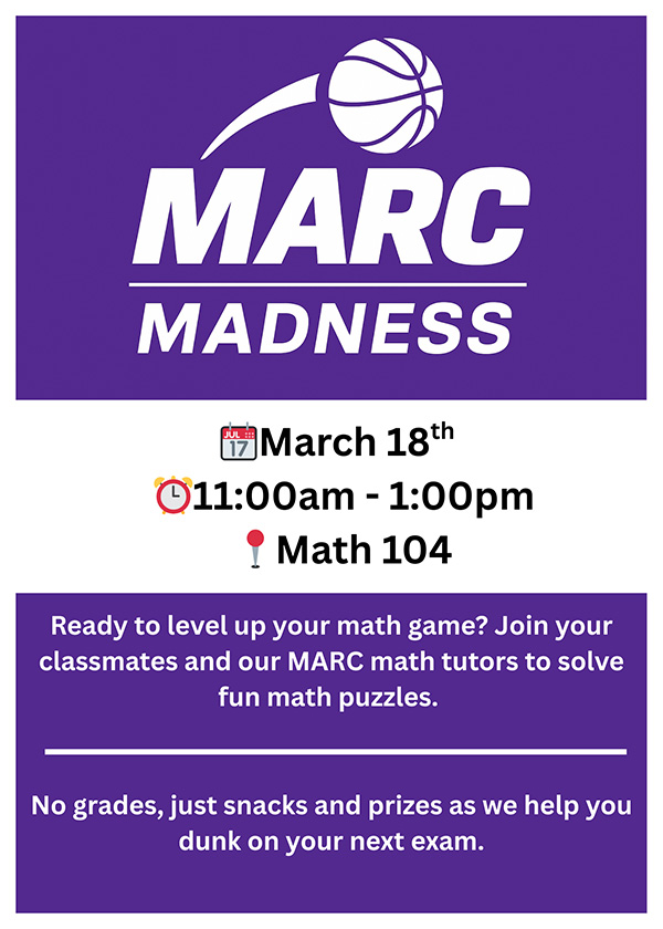 Flyer with same info as description.